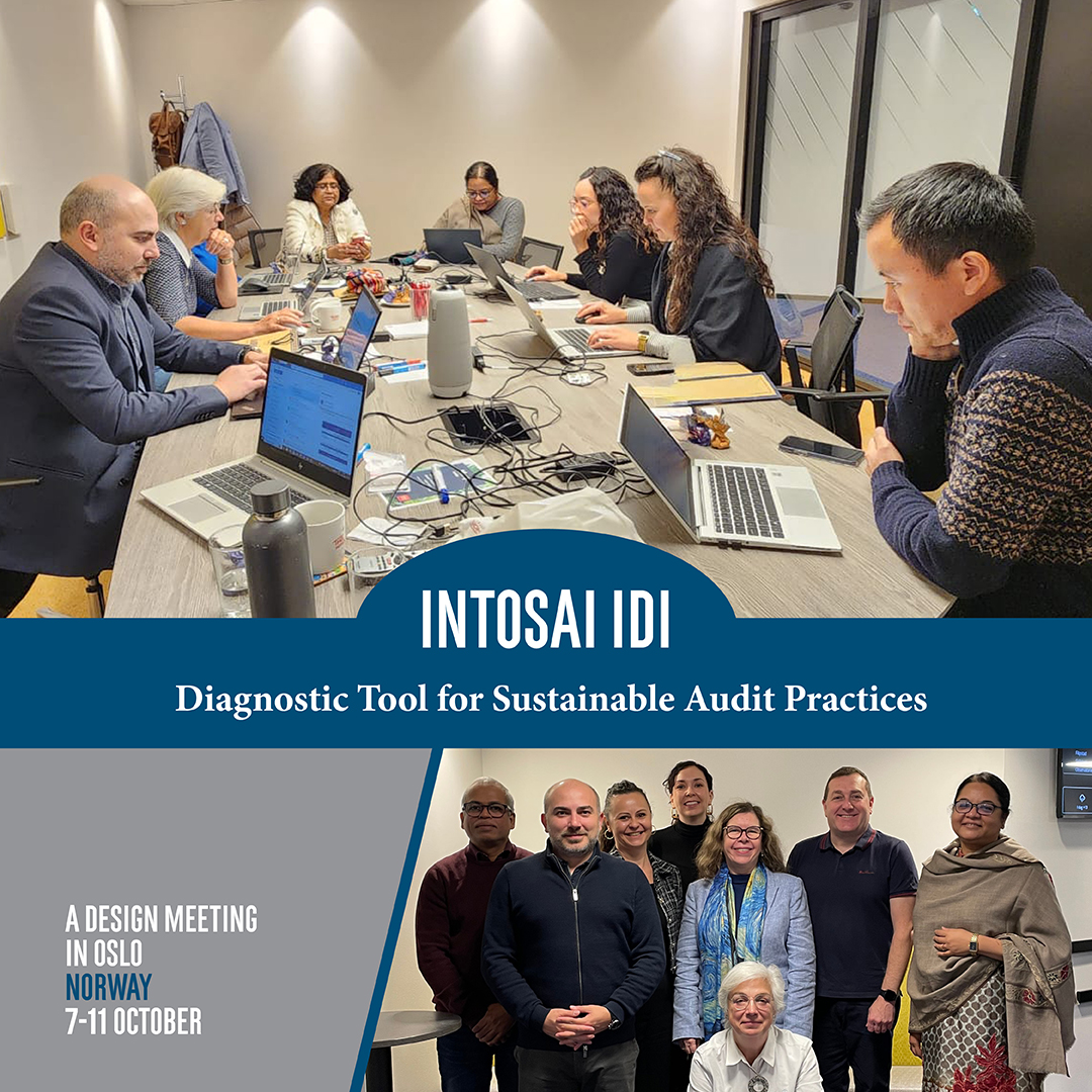 Tornike Shermadini is elaborating the new INTOSAI IDI Global Manual